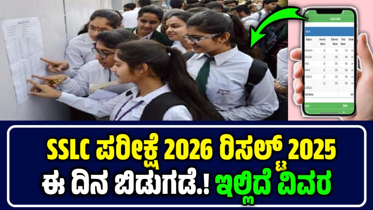 SSLC Exam Result 2026