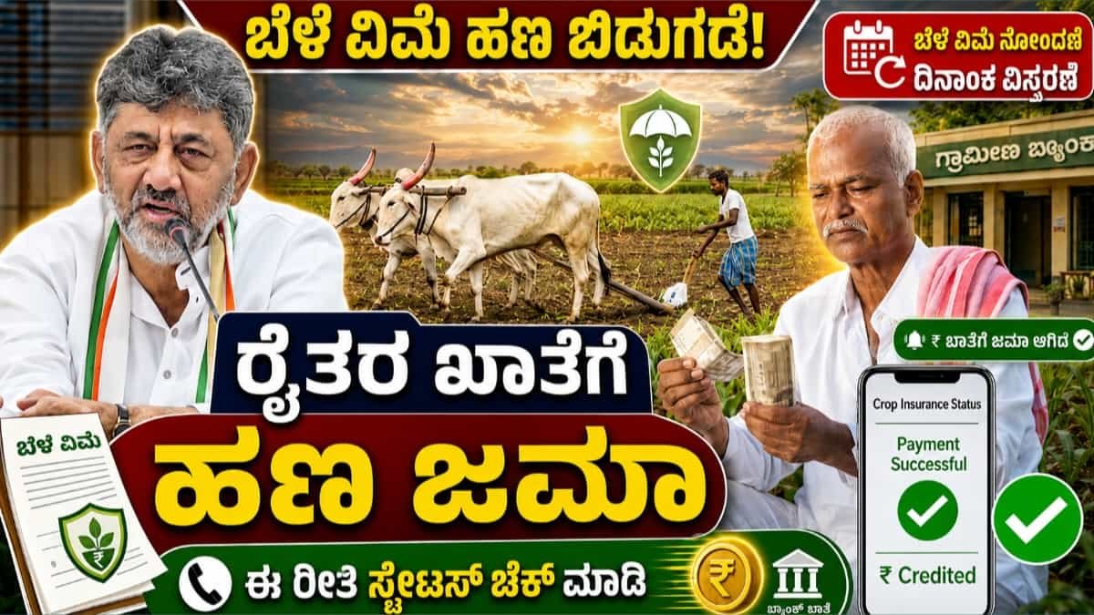 ಬೆಳೆ ವಿಮೆ