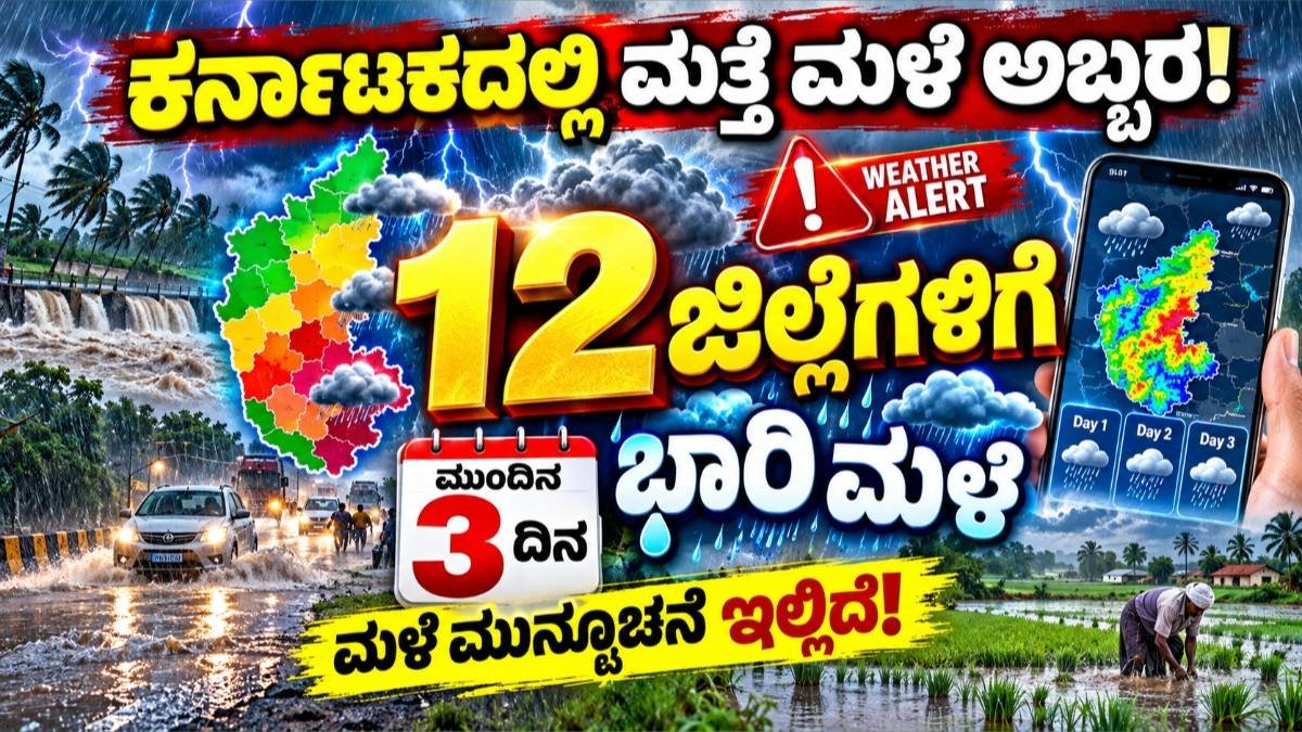 ಮಳೆ ಅಬ್ಬರ